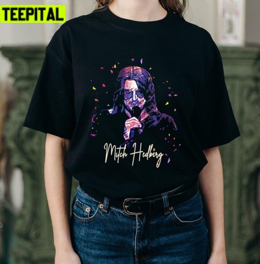 Minimalis Portrait Mitch Hedberg Retro Fan Art Unisex T-Shirt