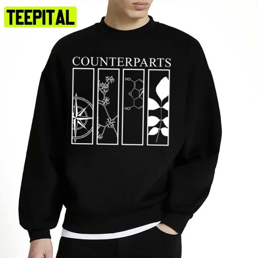 Minimalist Illustration Counterparts Unisex Sweatshirt