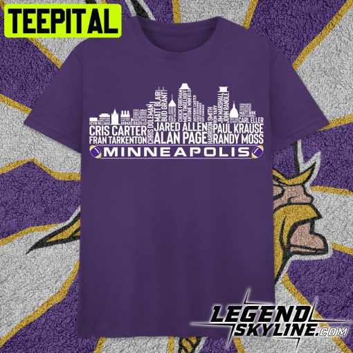 Minnesota Football Team All Time Legends Unisex T-Shirt