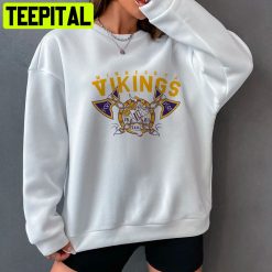 Minnesota Vikings Retro Football Unisex Sweatshirt