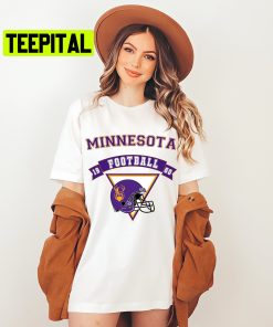 Minnesota Vintage Style Viking Football Unisex T-Shirt