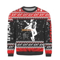 MJ Dancing Ugly Christmas Sweater