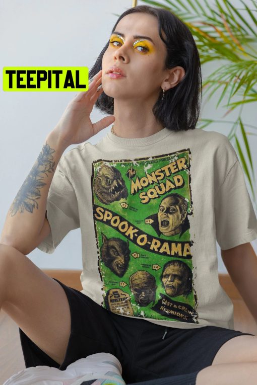 Monster Squad Retro Vintage Halloween Trending Unisex T-Shirt