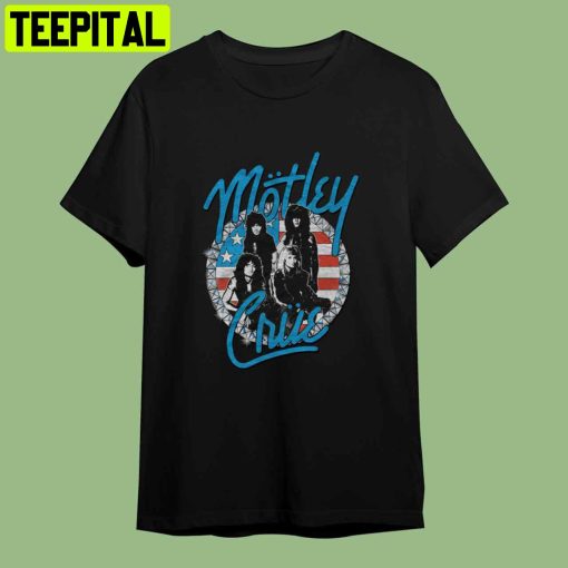 Motley Crue Retro Art Unisex T-Shirt