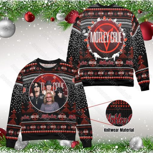 Mötley Crüe Unisex Ugly 3D Christmas Sweater