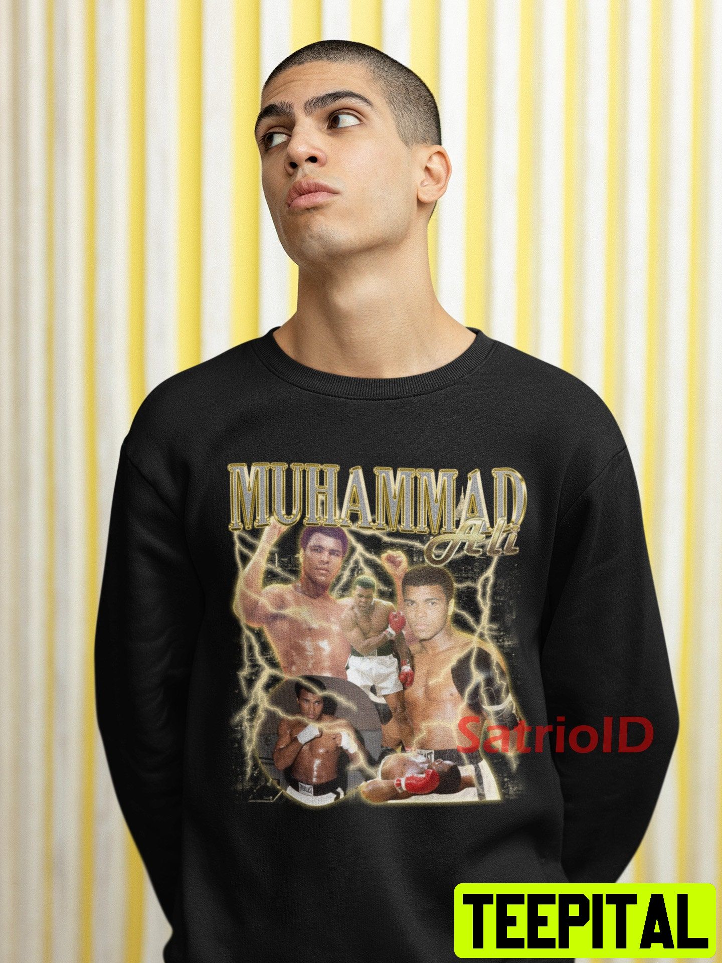 Muhammad Ali Goat Greatest Of All Time Boxing Unisex Sweatshirt