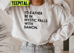 Mystic Falls Damon Trending Unisex Sweatshirt