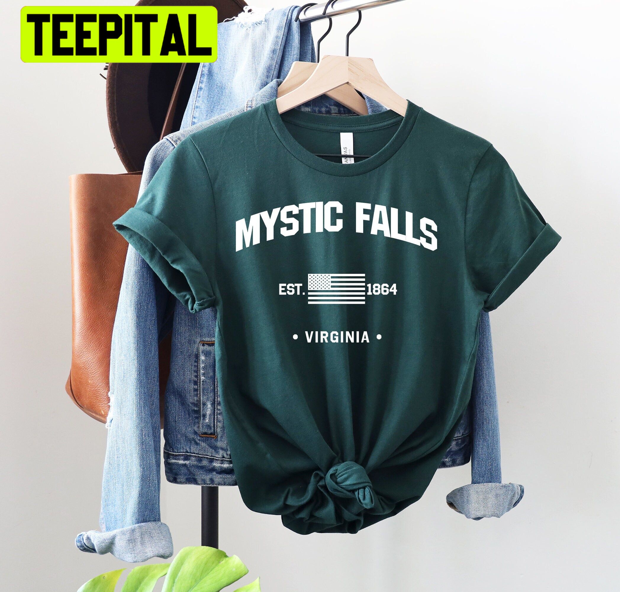 Mystic Falls Virginia Vampire Trending Unisex T-Shirt