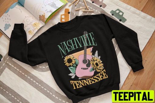 Nashville Country Music Guitar Unisex Sweatshirt