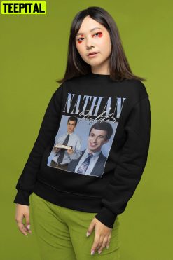 Nathan Fielder Nathan Fielder And Her Nathan Fielder Retro Design Sweatshirt