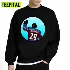 Nathan Mackinnon Animated Ice Hockey Player Unisex Sweatshirt