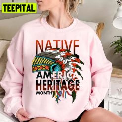 Native America Heritage Month The Icon Hat Unisex Sweatshirt