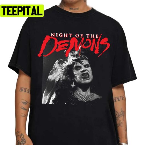 Needed Night Of The Demons Graphic Scary Art Unisex Sweatshirt