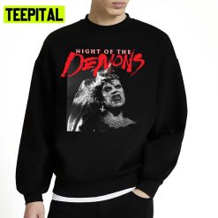 Needed Night Of The Demons Graphic Scary Art Unisex Sweatshirt