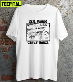 Neil Young Crazy Horse Zuma Retro Design T-Shirt