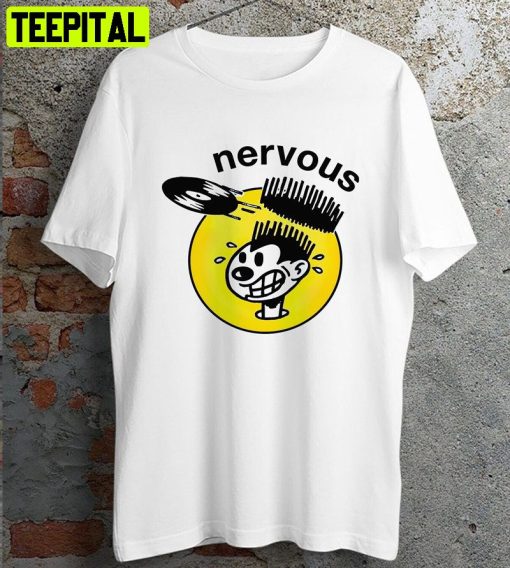 Nervous Record Label Retro Design T-Shirt