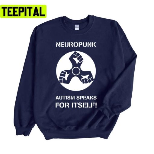 Neuropunk Autism Speaks For Itself Crass Band Unisex Sweatshirt