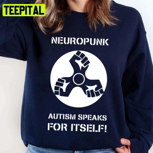 Neuropunk Autism Speaks For Itself Crass Band Unisex Sweatshirt