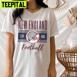 New England Football Retro Oversized Boston Tailgate Unisex T-Shirt