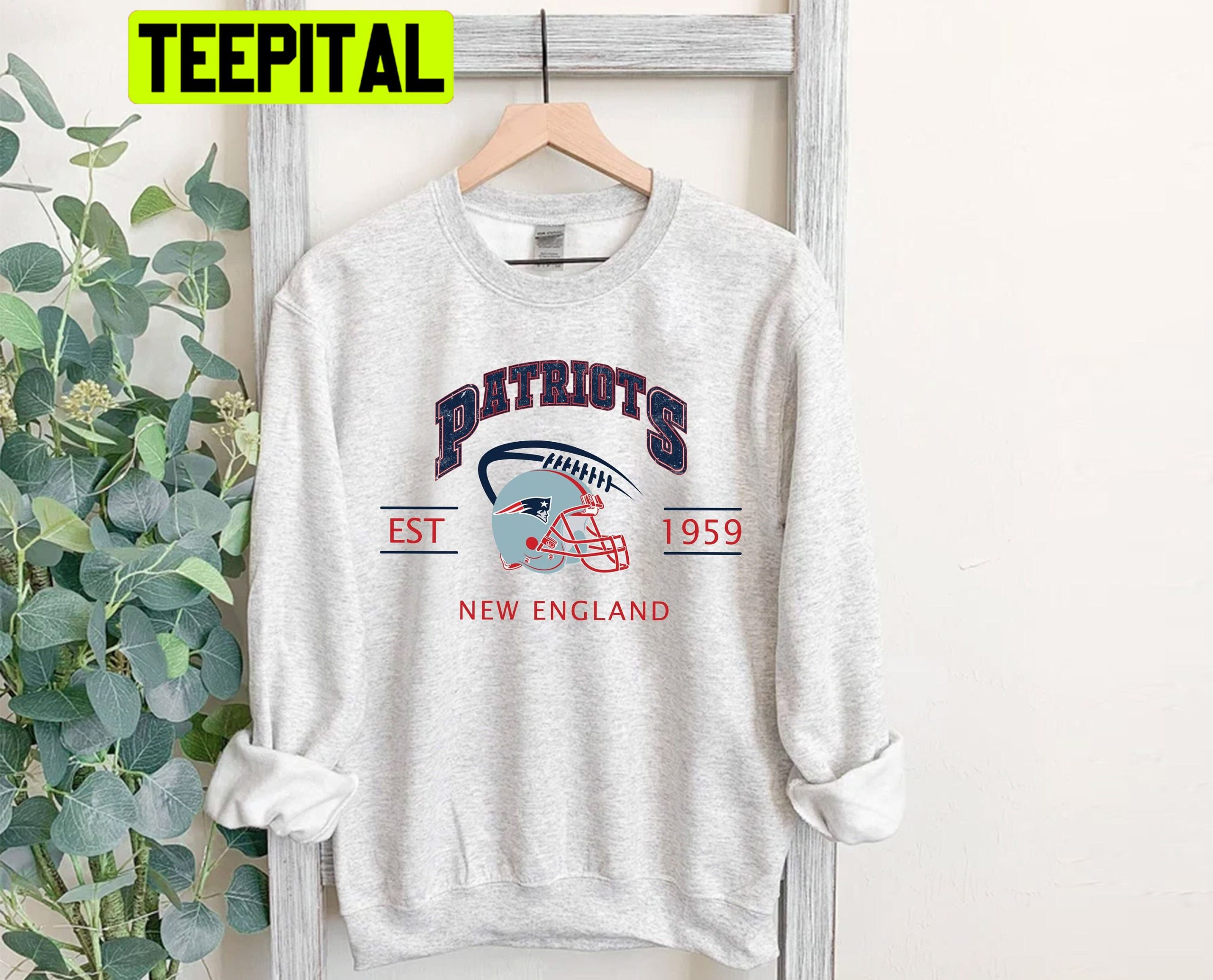 New England Football Retro Unisex Sweatshirt
