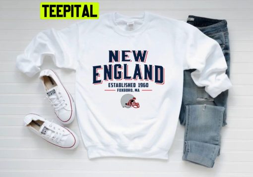 New England Football Team Est 1960 Vintage Unisex Sweatshirt