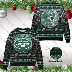 New York Jets Unisex Ugly Xmas 3D Sweater