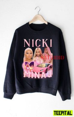 Nicki Minaj Rapper Merch 90s Hip Hop Unisex Sweatshirt