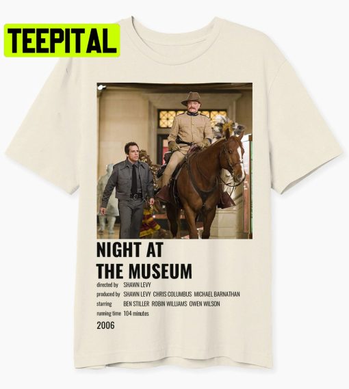 Night At The Museum (2006) Vintage Trending Unisex T-Shirt