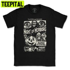 Night Of Horrors Halloween Trending Unisex T-Shirt