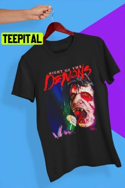 Night Of The Demons Movie Poster Trending Unisex T-Shirt