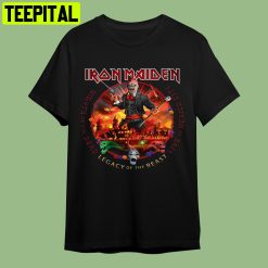 Nights Of The Dead Iron Maiden Retro Art Unisex T-Shirt