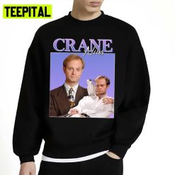 Niles Crane Frasier Sitcom Retro Design Unisex Sweatshirt