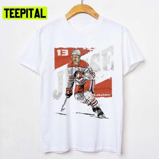 Number 13 Jesse Puljujarvi Ice Hockey Unisex T-Shirt