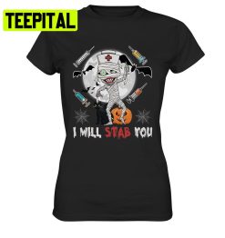 Nurse Halloween Saying I Will Staff You Trending Unisex Shirt