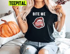 October Vampire Teeth Halloween Trending Unisex T-Shirt