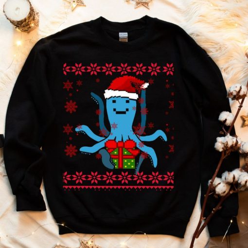 Octopus Ugly Christmas Sweatshirt