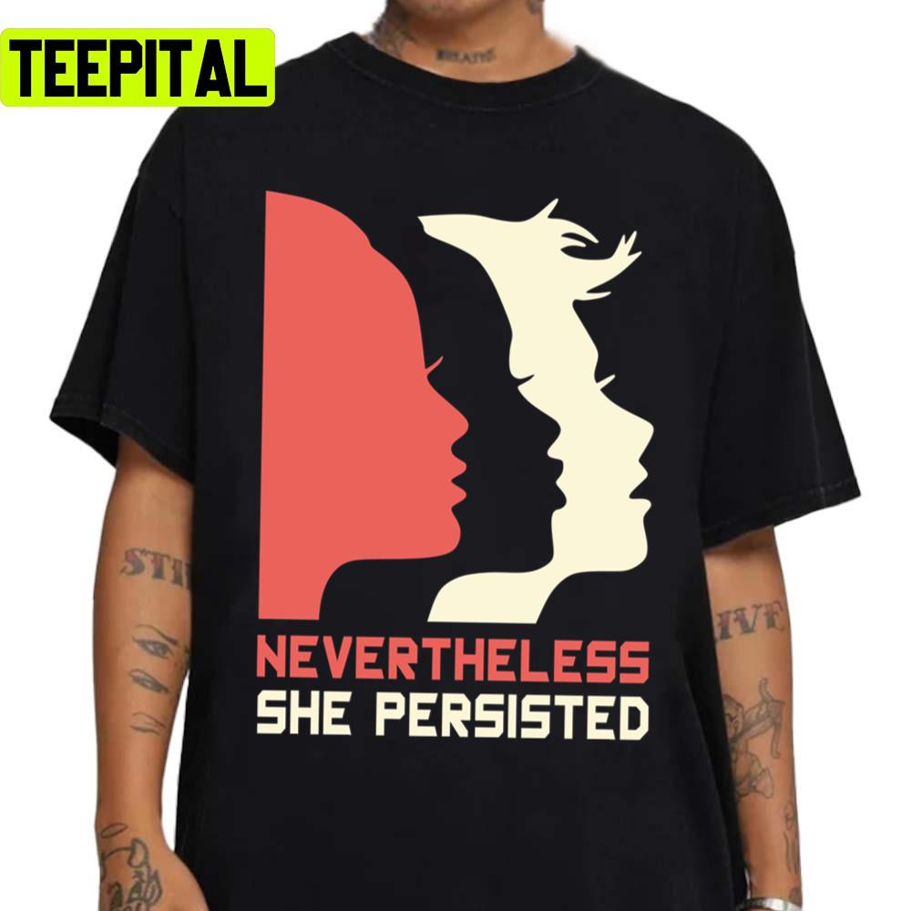 Official Nevertheless She Persisted Cyndi Lauper Unisex Sweatshirt