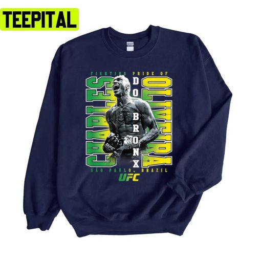 Official Ufc Charles Oliveira Split Unisex Sweatshirt