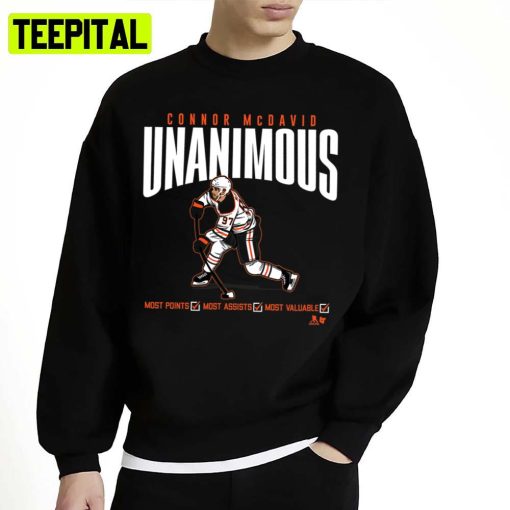 Officially Licensed Mcdavid Unanimous Ice Hockey Unisex Sweatshirt