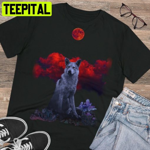 Oh Wolf Moon Trending Unisex T-Shirt