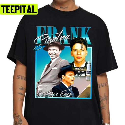 Ol Blue Eyes Homage Jazz Music Frank Sinatra Unisex Sweatshirt