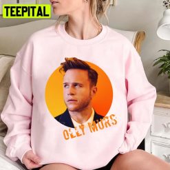 Olly Murs Original Orange Portrait Unisex Sweatshirt