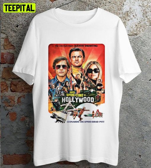 Once Upon A Time In Hollywood Movie Retro Design T-Shirt