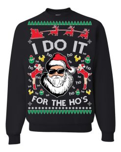 OnCoast I Do It For The Ho’s Ugly Christmas Sweater