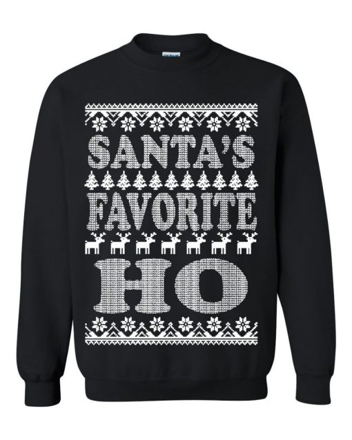 OnCoast Santa’s Favorite Ho Ugly Christmas Sweater