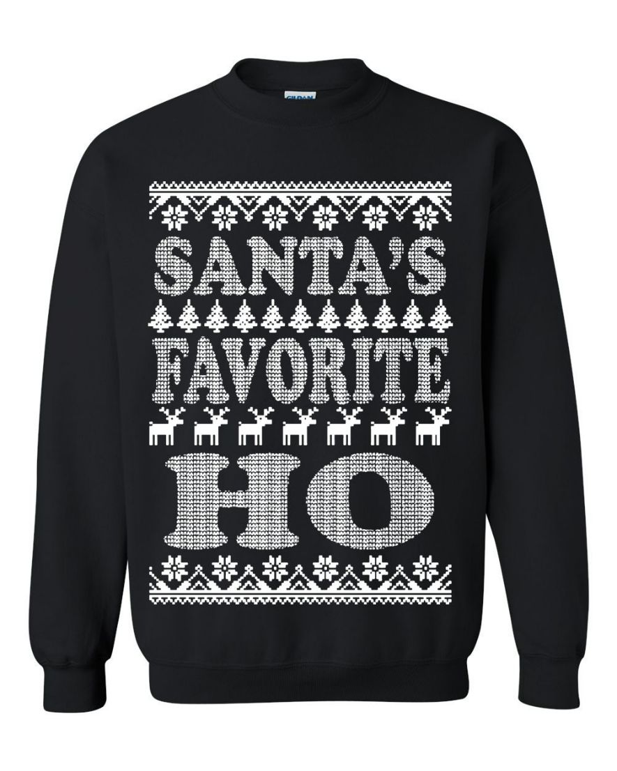 OnCoast Santa's Favorite Ho Ugly Christmas Sweater