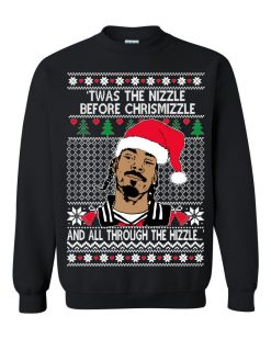 OnCoast Snoop Dog Fo Shizzle Dizzle Snoop Dog Ugly Christmas Sweater