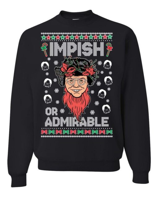 OnCoast The Office Impish Or Admirable  Dwight Schrute Ugly Christmas Sweater