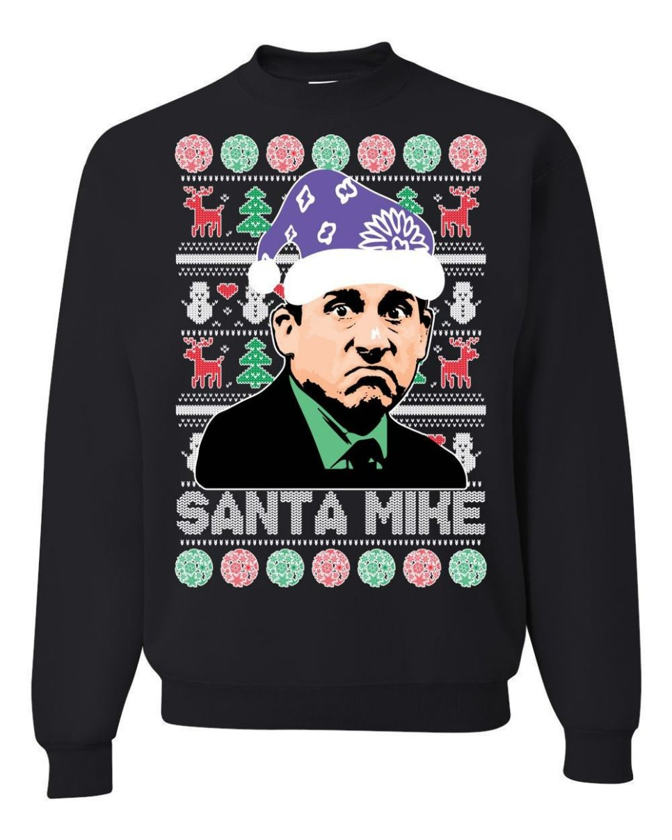OnCoast The Office Santas Here! Michael Scott Ugly Christmas Sweater