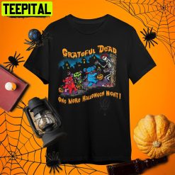 One More Halloween Night Grateful Dead Halloween Retro Art Unisex T-Shirt